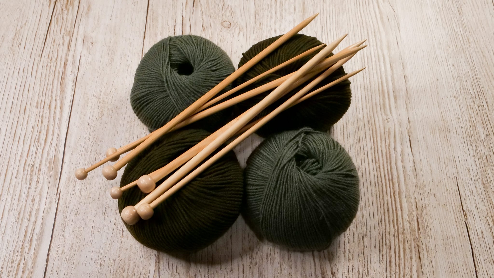 Mit welcher Wolle nutze ich welche Nadeln?